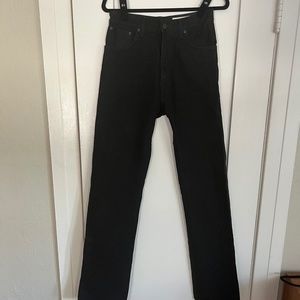 Imogene + Willie Catherine high rise Savage Rinse Jeans / Black / size 29